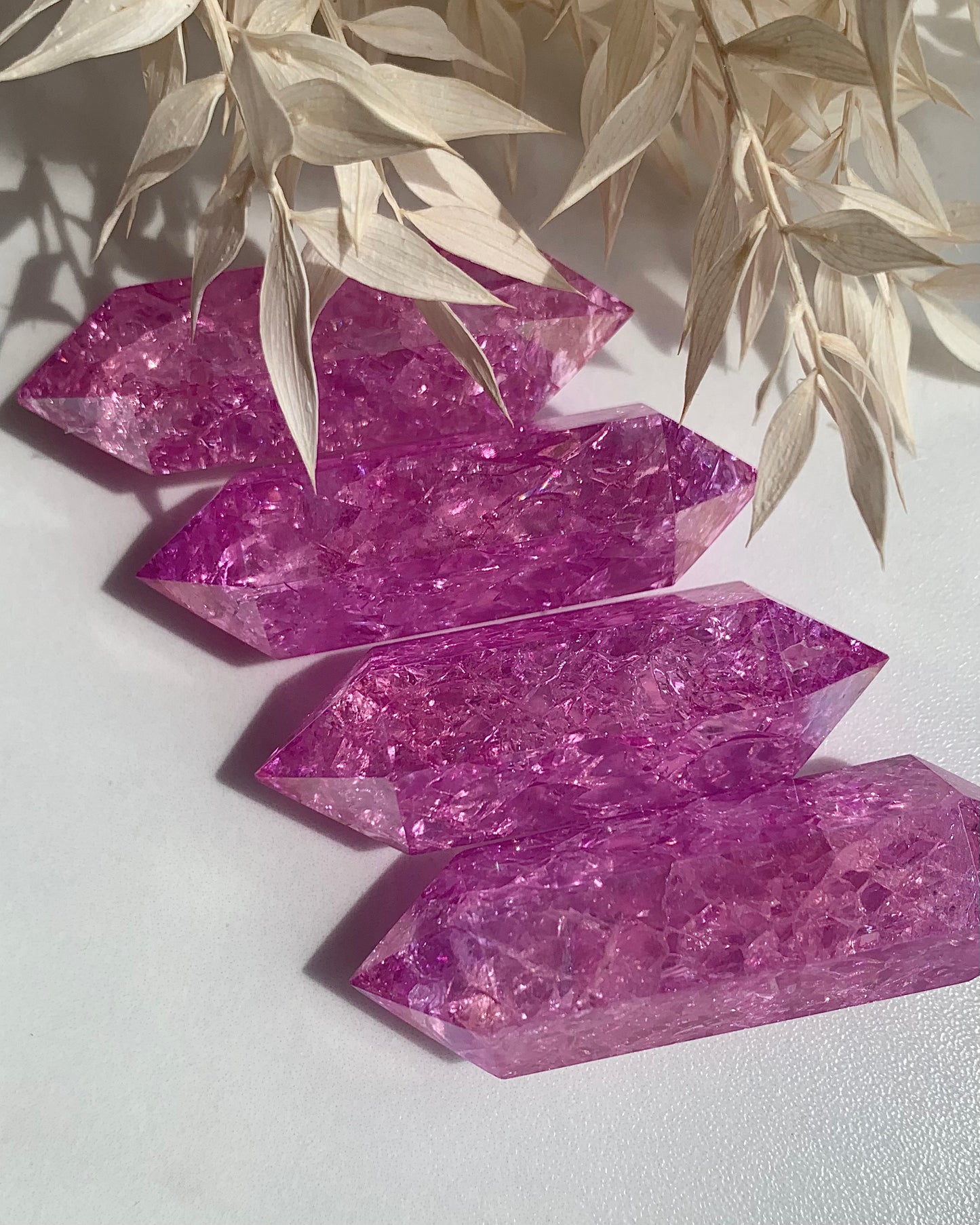 ANGEL AURA CRACKLE QUARTZ DOPPELENDER