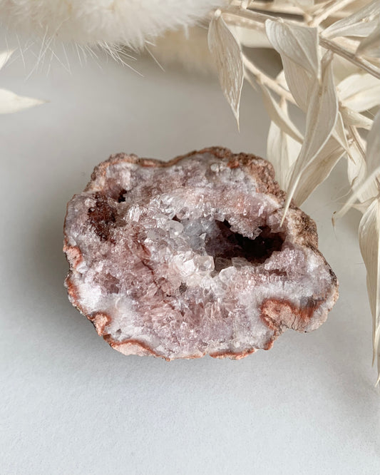 PINK AMETHYST GEODE