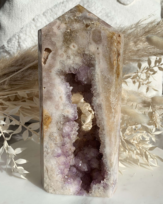 XXL PINK AMETHYST PORTAL FREIFORM, 1,225kg